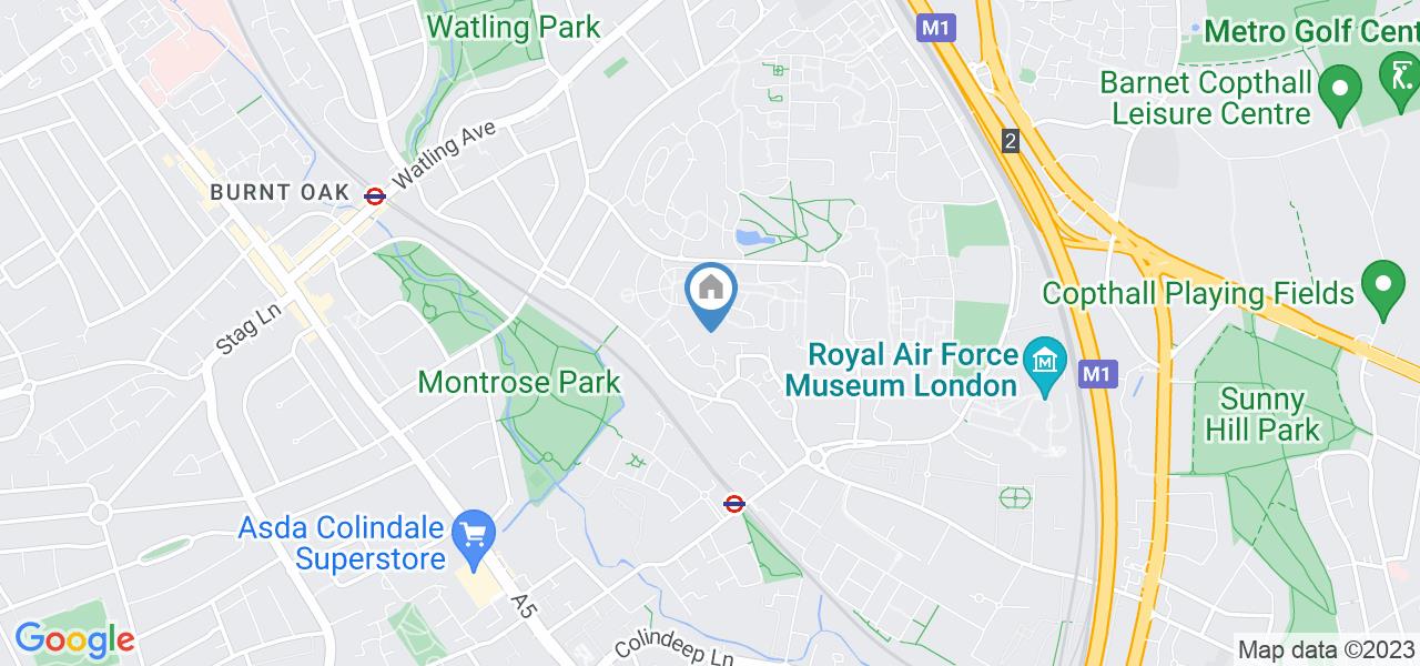 London Studio Flat, Pocklington Close, NW9 To Rent Now for £1,200.