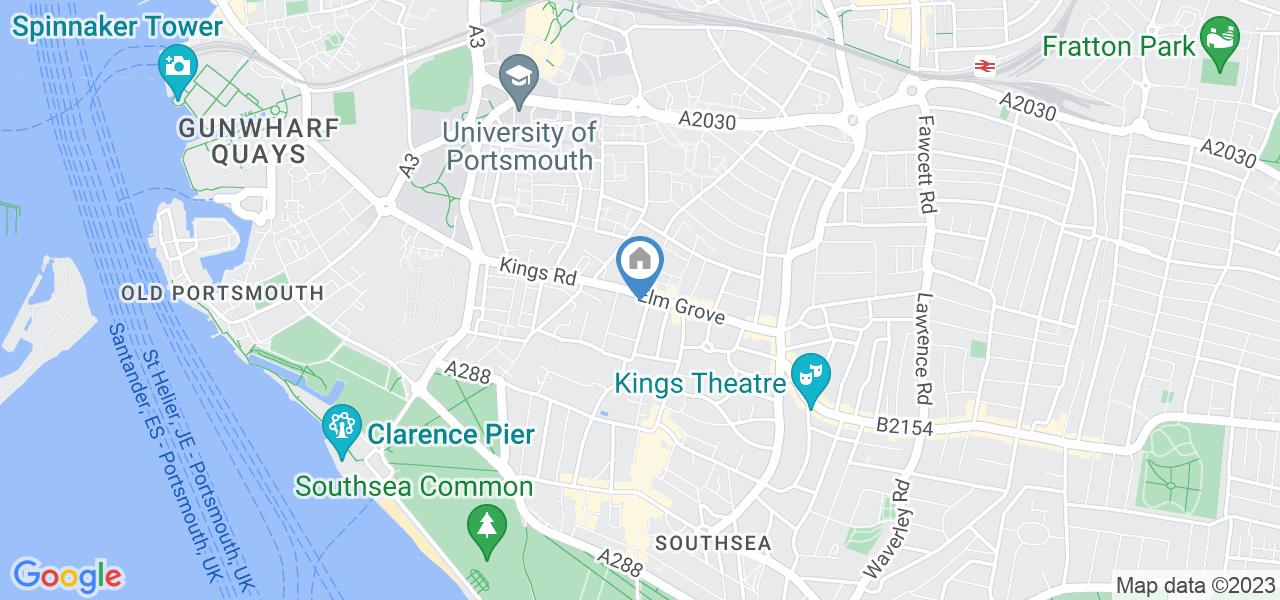 Southsea 2 Bed Flat, Elm Grove, PO5 To Rent Now for £1,150.00 p/m