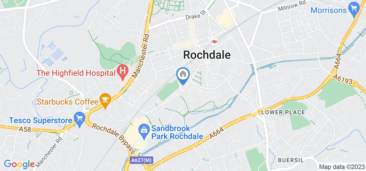 Rochdale 2 Bed Terraced House, Osborne Street, OL11 To Rent Now for