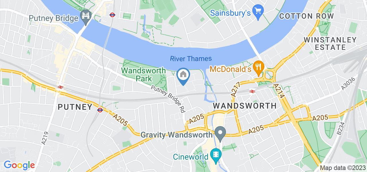 London 2 Bed Flat, Knightley Walk, SW18 To Rent Now for £2,400.00 p/m