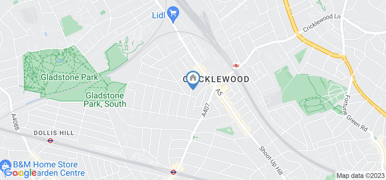 London 1 Bed Flat, Ashford Court, NW2 To Rent Now for £1,750.00 p/m