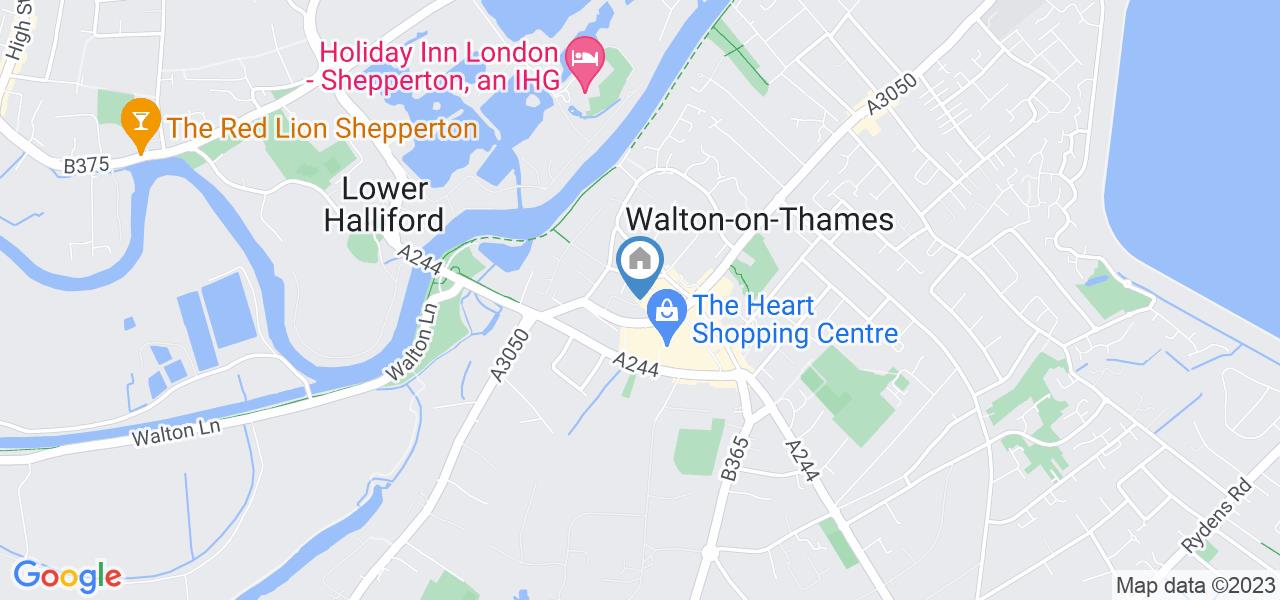 WaltonOnThames 2 Bed Flat, Wellington Close, KT12 To Rent Now for