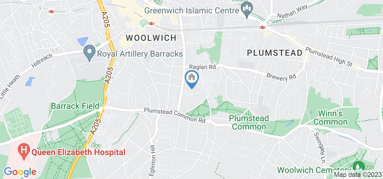 London Studio Flat, Woolwich, SE18 To Rent Now for £1,000.00 p/m