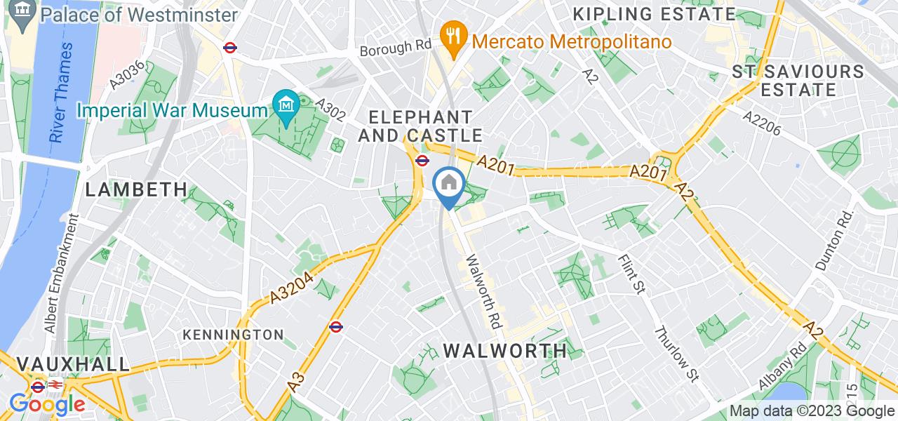 London Studio Flat, Walworth Road, SE1 To Rent Now for £1,275.00 p/m