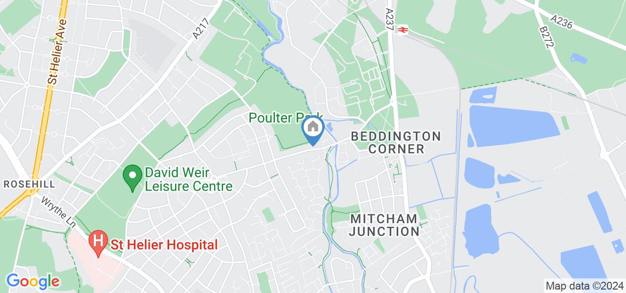 Carshalton Studio Flat, Middleton Road, SM5 To Rent Now for £1,200.