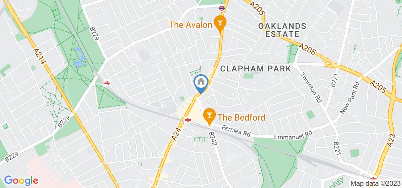 London Studio Flat, Balham High Road, SW12 To Rent Now for £1,400.