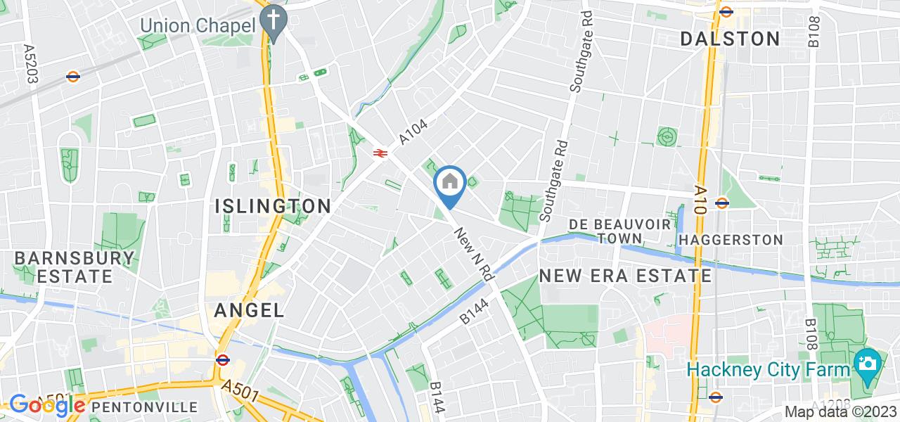 London 2 Bed Flat, Shepperton Road, N1 To Rent Now for £7,000.00 p/m