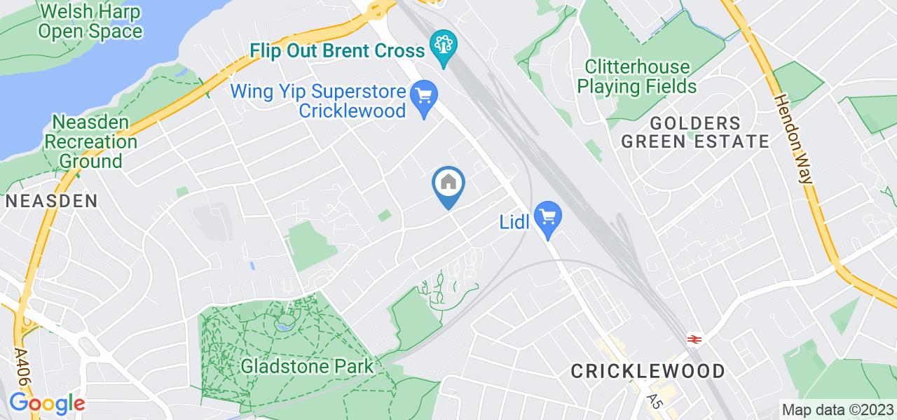 London Studio Flat, Dollis Hill Lane, NW2 To Rent Now for £1,280.46 p/m