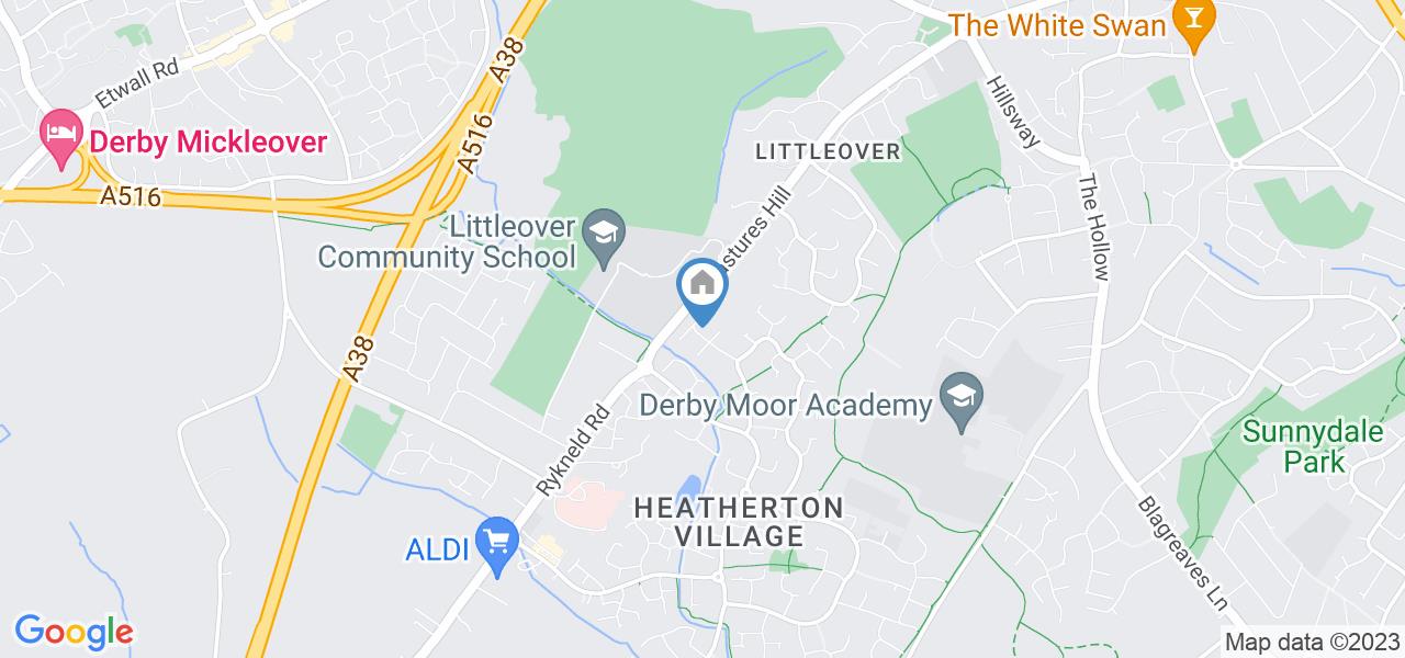 Derby 2 Bed Flat, Heatherton Village, DE23 To Rent Now for £695.00 p/m