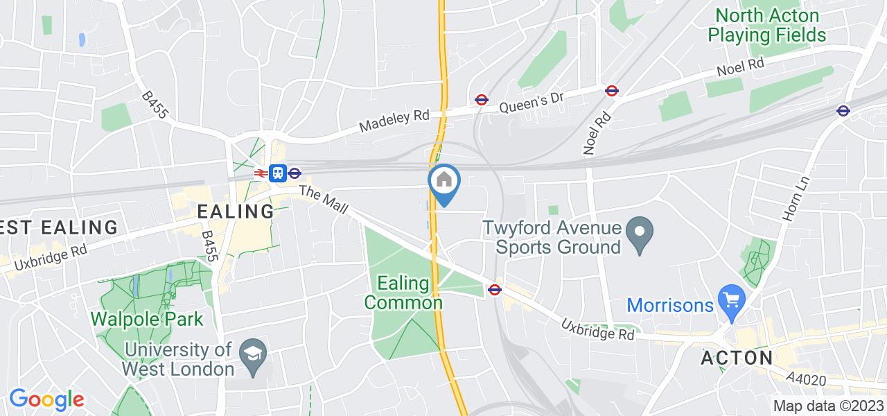 Ealing Studio Flat, Ackley House, W5 To Rent Now for £1,400.00 p/m