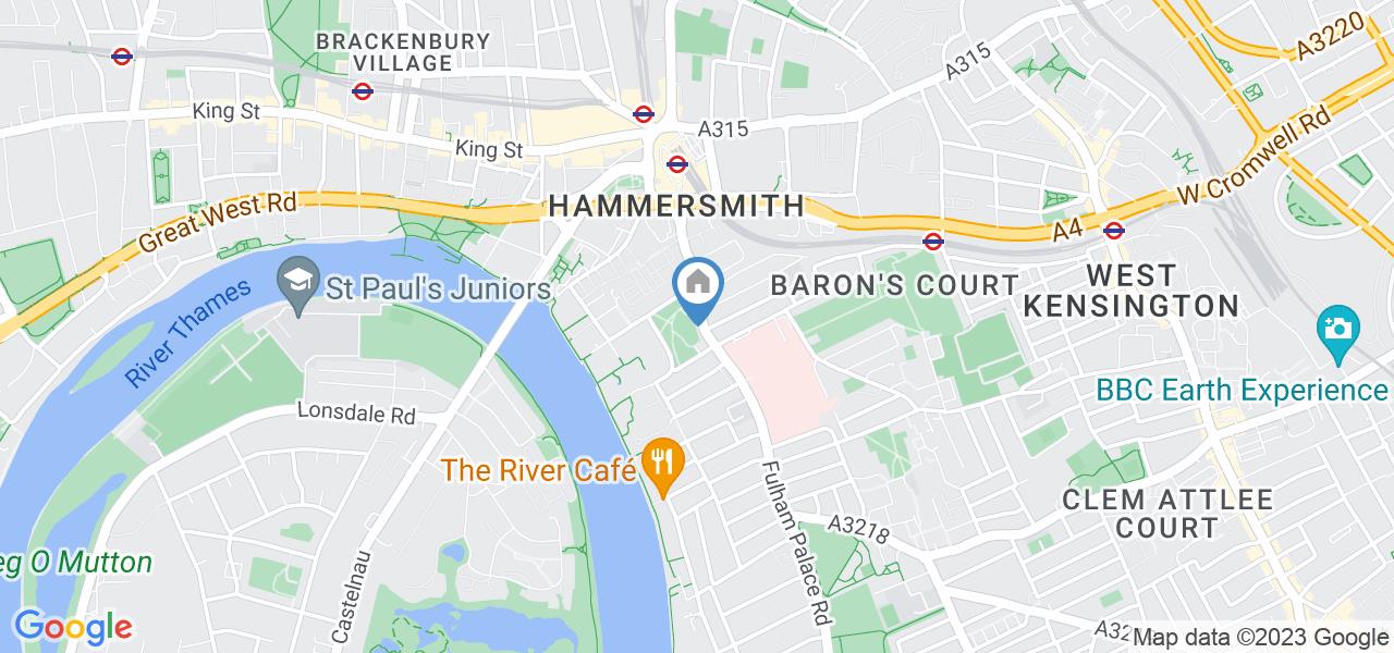 London Studio Flat, Fulham Palace Road, W6 To Rent Now for £950.00 p/m