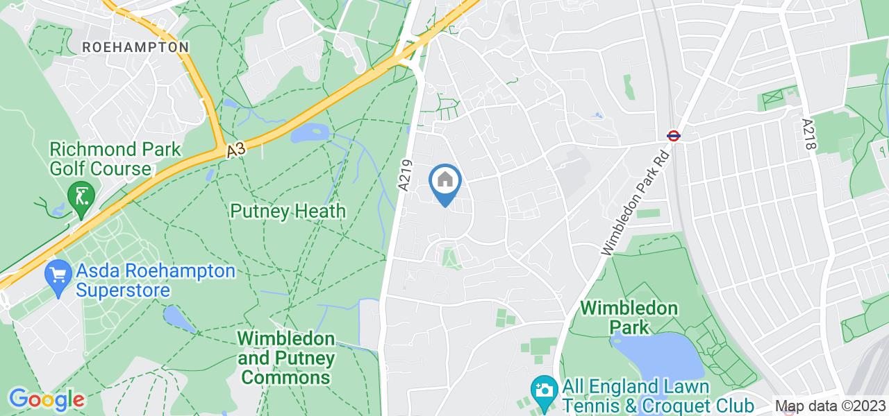 London Room in a Shared House, Limpsfield Avenue, SW19 To Rent Now