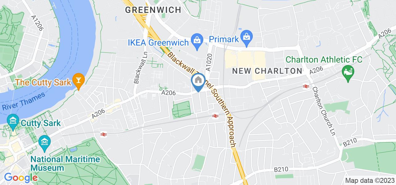 London Room in a Shared House, Oxbow Mansions, SE10 To Rent Now for