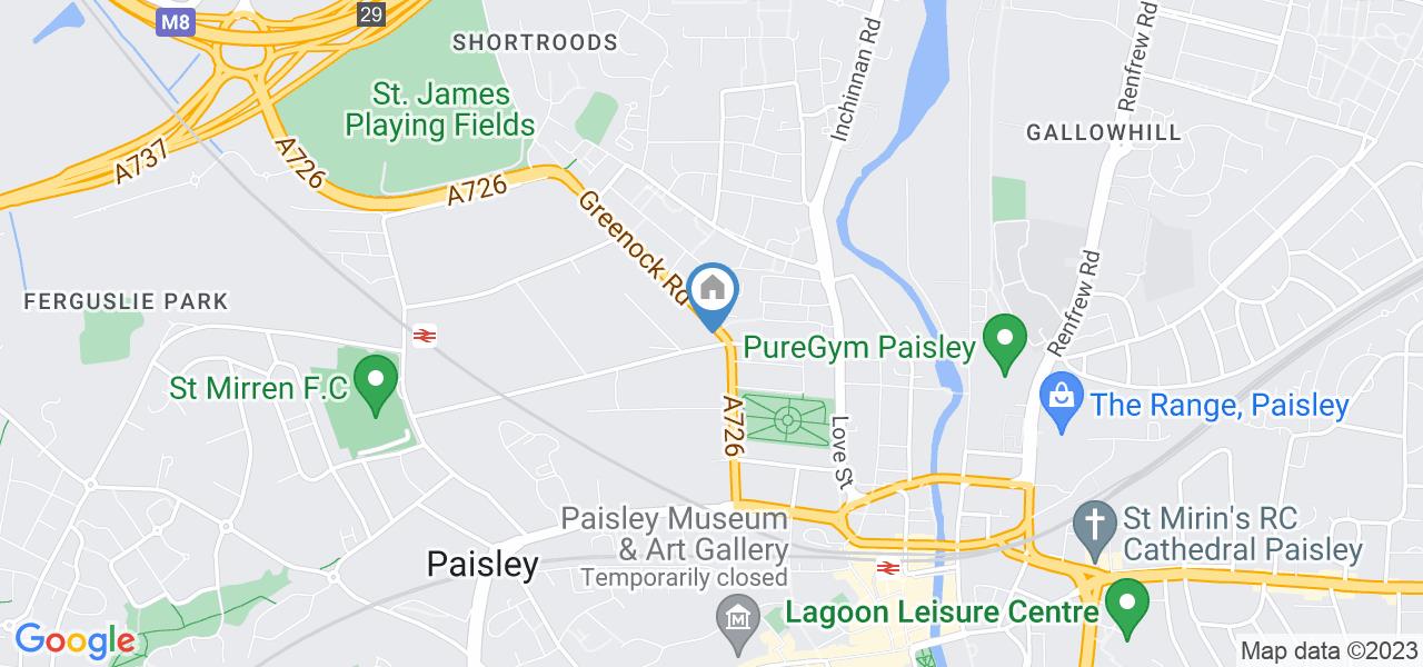 Paisley 2 Bed Flat, Greenock Road, PA3 To Rent Now for £850.00 p/m