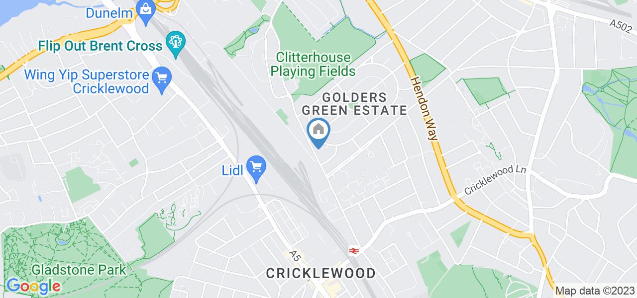 London Room in a Shared House, Cheviot Garden, NW2 To Rent Now for