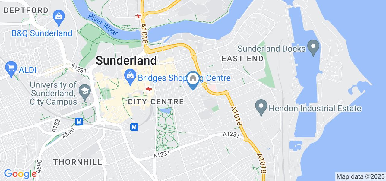 Sunderland Studio Flat, Borough Road, SR1 To Rent Now for £550.00 p/m