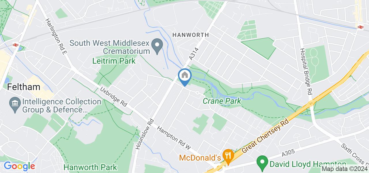 Feltham Studio Flat, Saxon Avenue, TW13 To Rent Now for £1,500.00 p/m