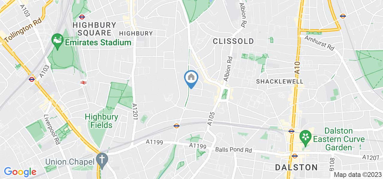 London 2 Bed Flat, Petherton Road, N5 To Rent Now for £2,500.00 p/m