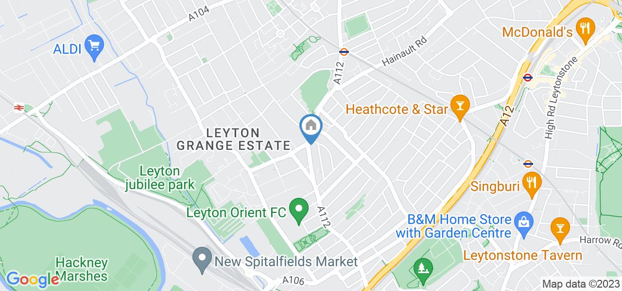 London Studio Flat, High Road Leyton, E10 To Rent Now for £1,000.00 p/m