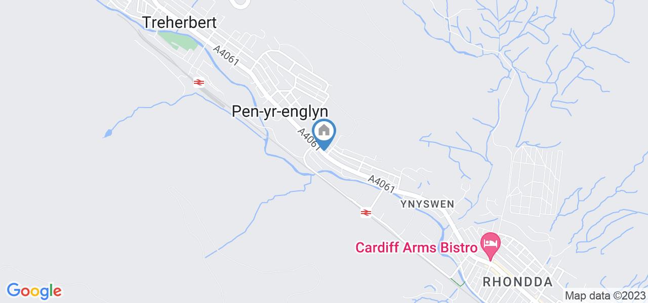 Treherbert, Treorchy 2 Bed Terraced House, Baglan Street, CF42 To