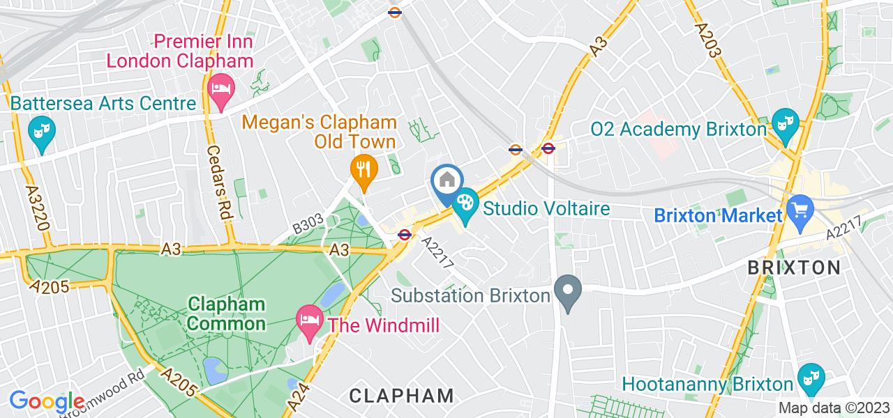 London Room in a Shared Flat, Clapham High Street, SW4 To Rent Now