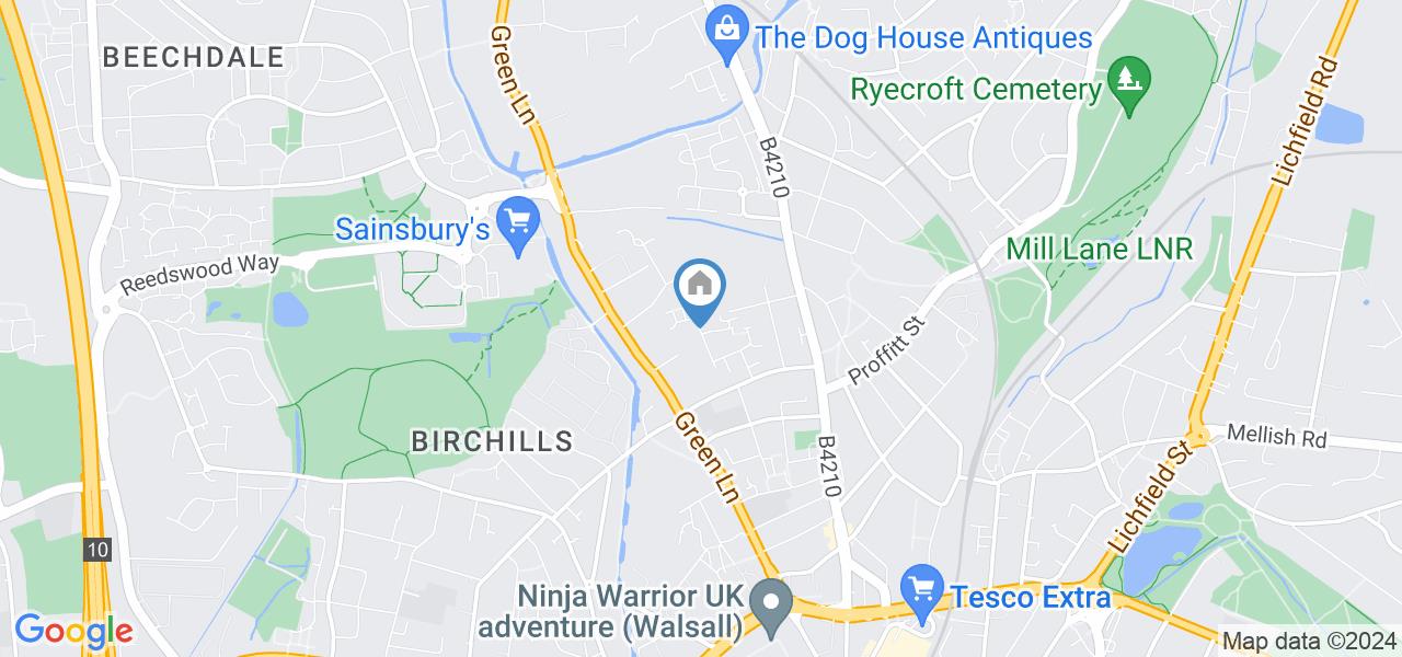 Walsall 1 Bed Flat, Thornbury Road, WS2 To Rent Now for £645.00 p/m