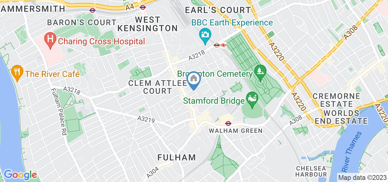 Hammersmith/Fulham 2 Bed Flat, Halford Road, SW6 To Rent Now for £