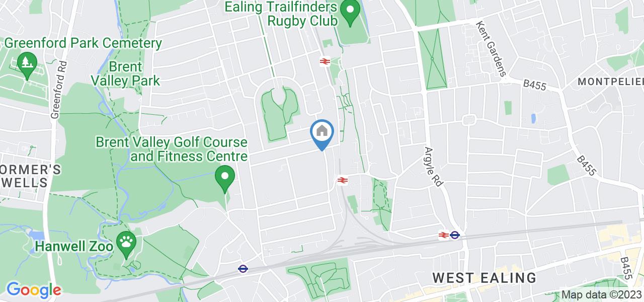 London W7 Studio Flat, Hanwell, W7 To Rent Now for £950.00 p/m