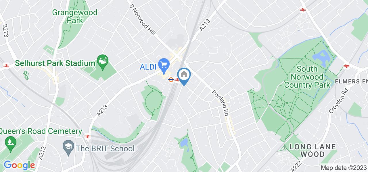 London Studio Flat, Clifford Road, SE25 To Rent Now for £1,050.00 p/m