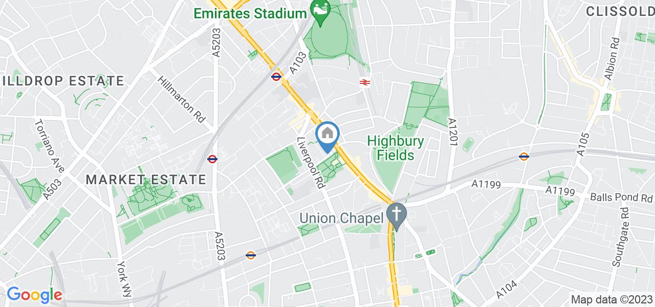 London 1 Bed Flat, Formby Court, N7 To Rent Now for £1,600.00 p/m