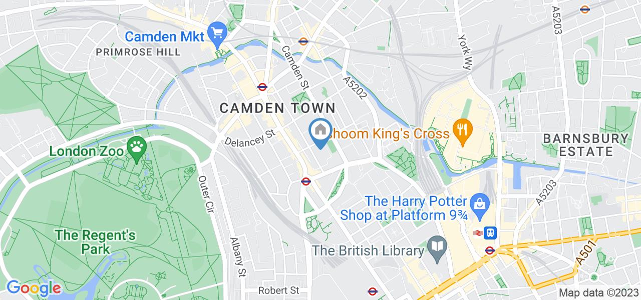 London Studio Flat, Faversham House, NW1 To Rent Now for £1,750.00 p/m