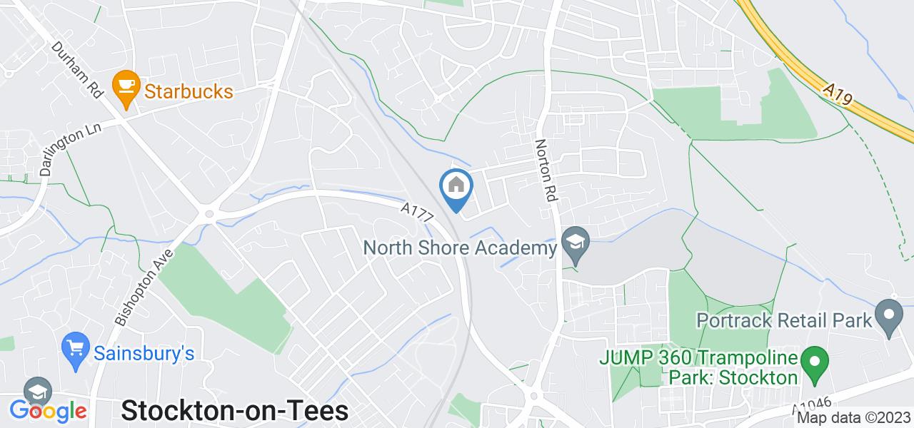 StocktonOnTees 2 Bed SemiDetached House, Milburn Crescent, TS20