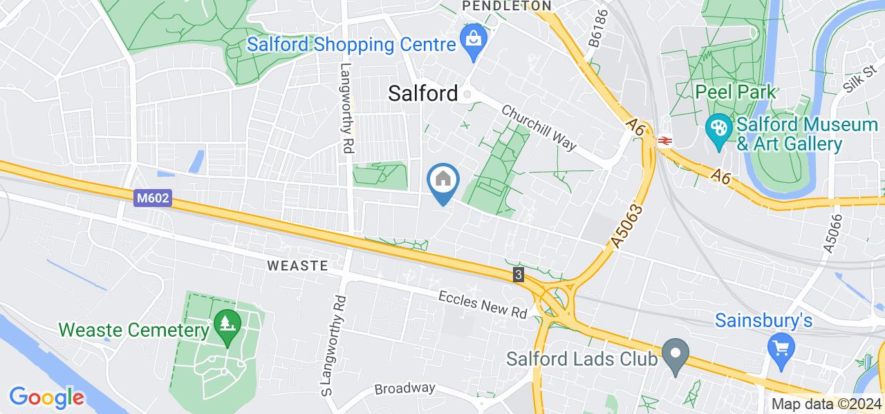 Salford 3 Bed Terraced House, Woolton Close, M5 To Rent Now for £