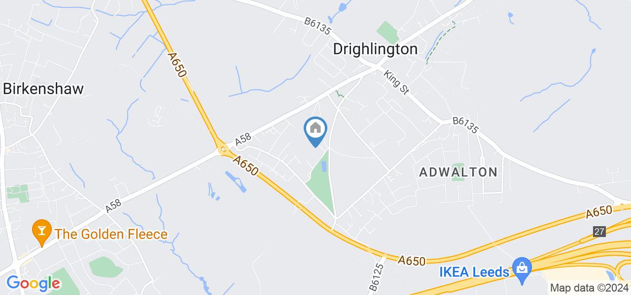 Drighlington, Bradford 2 Bed Flat, Cavendish Court, BD11 To Rent