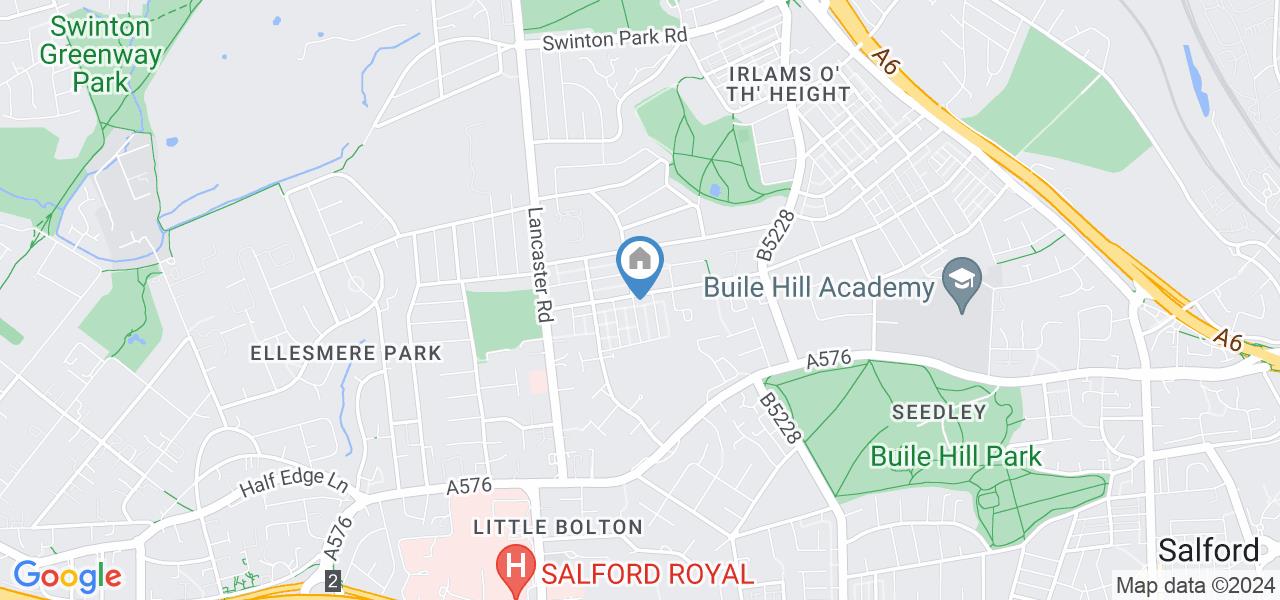 Salford 3 Bed Terraced House, Cholmondeley Road, M6 To Rent Now for