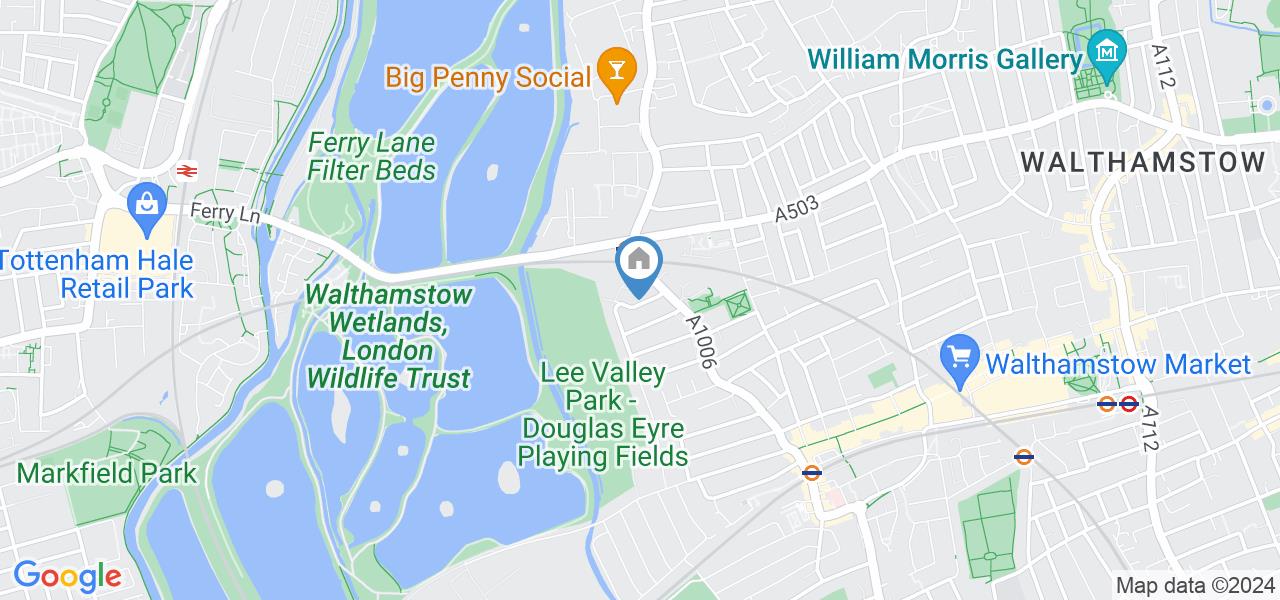 London 1 Bed Flat, Hawarden Road, E17 To Rent Now for £1,700.00 p/m