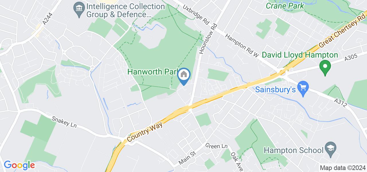 Feltham Studio Flat, Park Road, TW13 To Rent Now for £1,300.00 p/m