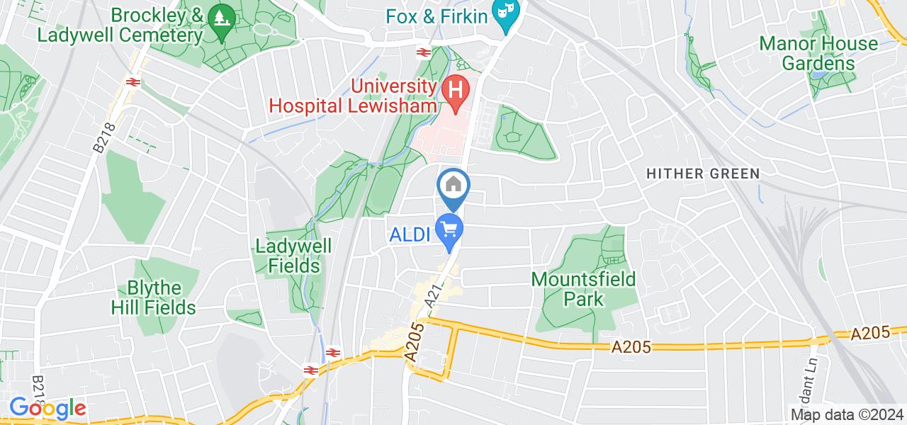 London Studio Flat, Catford, SE6 To Rent Now for £1,000.00 p/m