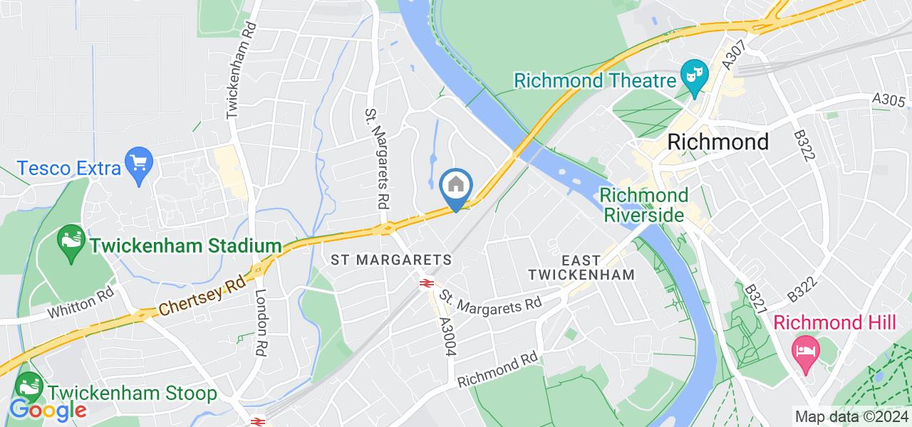 Twickenham Studio Flat, The Avenue, TW1 To Rent Now for £995.00 p/m