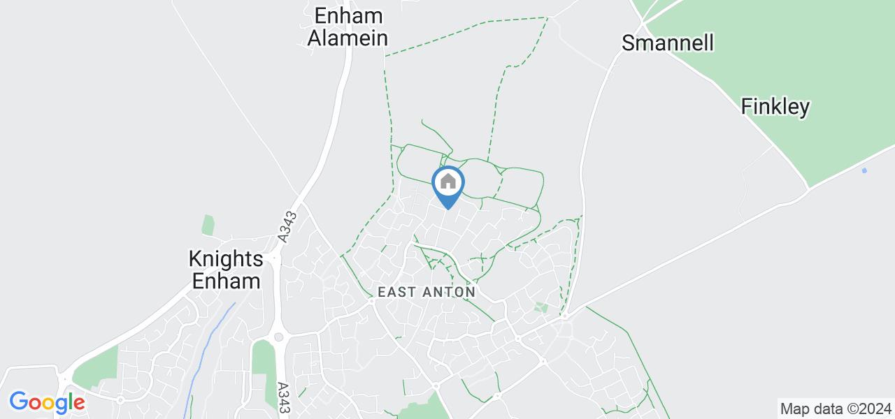 Andover 3 Bed Terraced House, Alder Road, SP11 To Rent Now for £