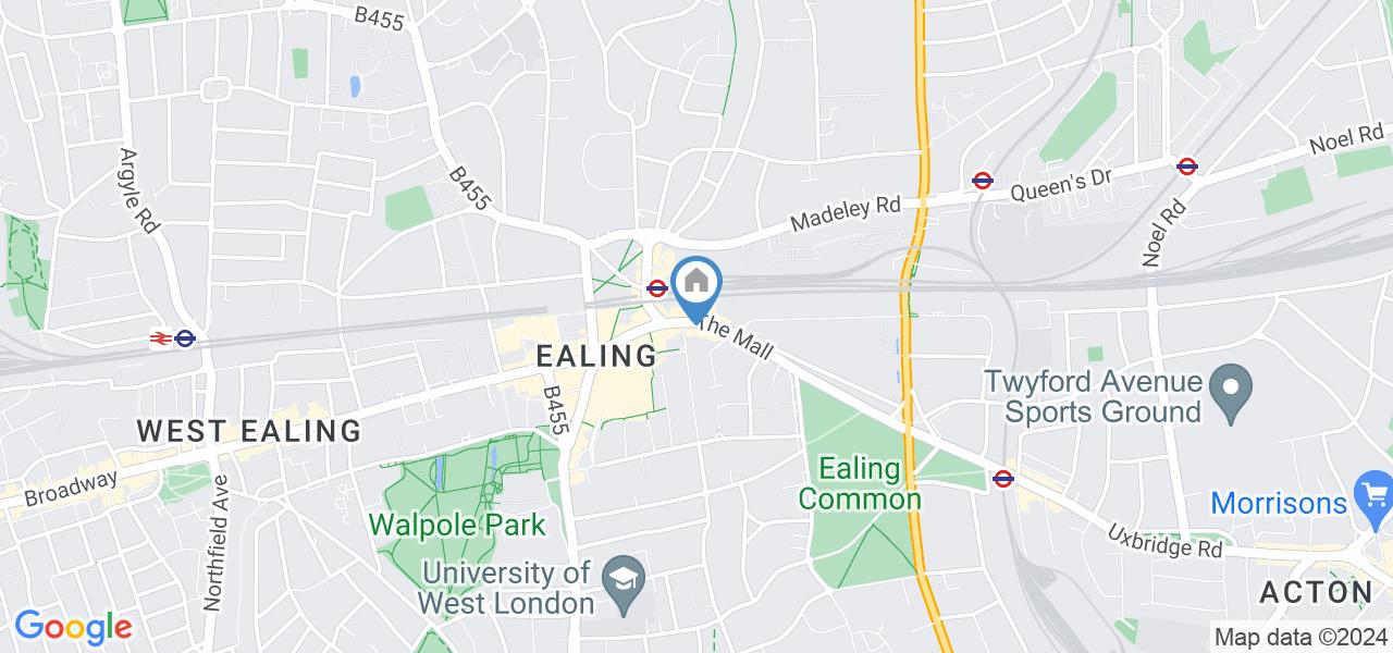 London Studio Flat, Ealing Broadway, W5 To Rent Now for £1,650.00 p/m