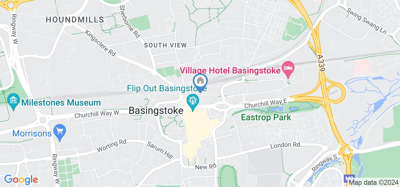 Basingstoke 2 Bed Flat, Crown Heights Alencon Link, RG21 To Rent