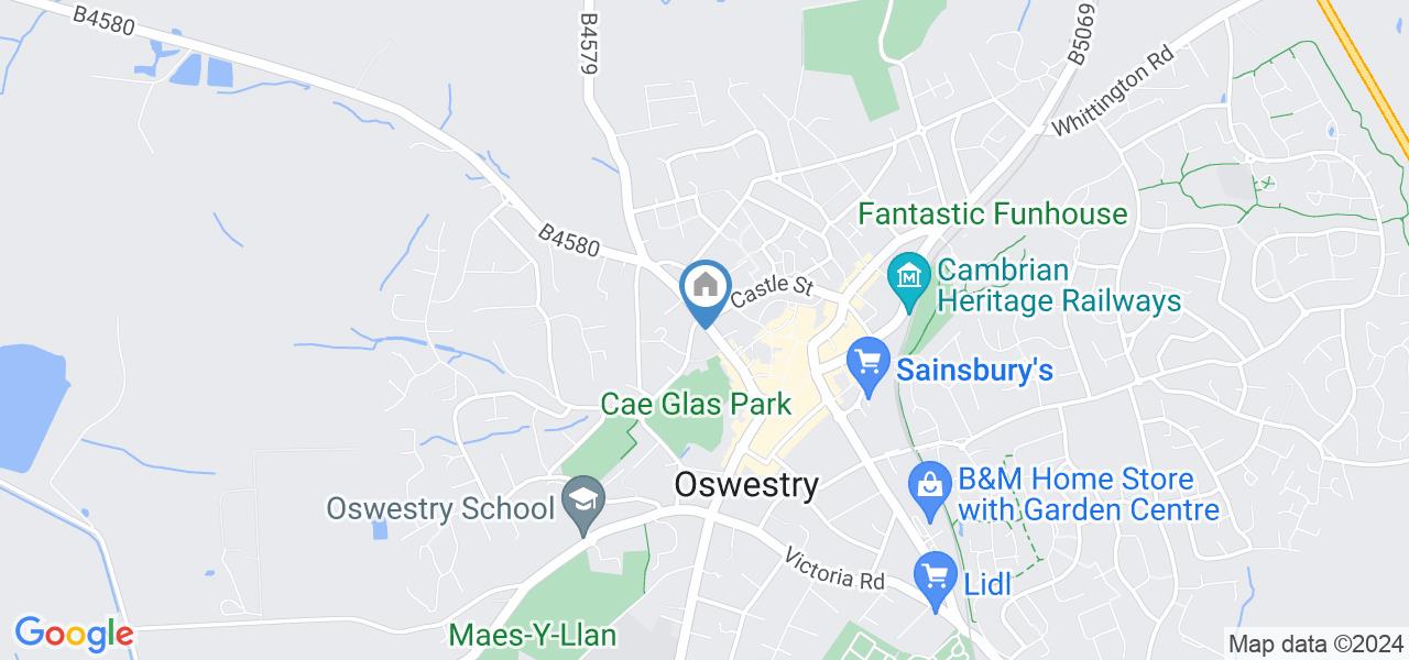 Oswestry 1 Bed Flat, Willow Street, SY11 To Rent Now for £625.00 p/m