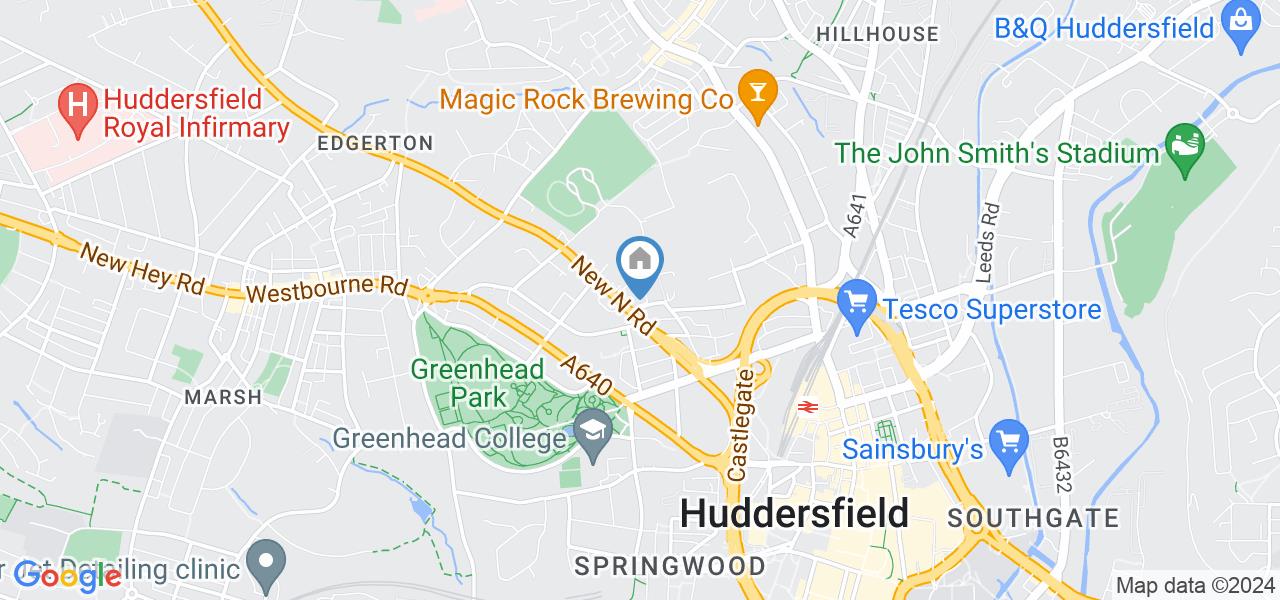 Huddersfield 1 Bed Flat, Highfields Road, HD1 To Rent Now for £650.