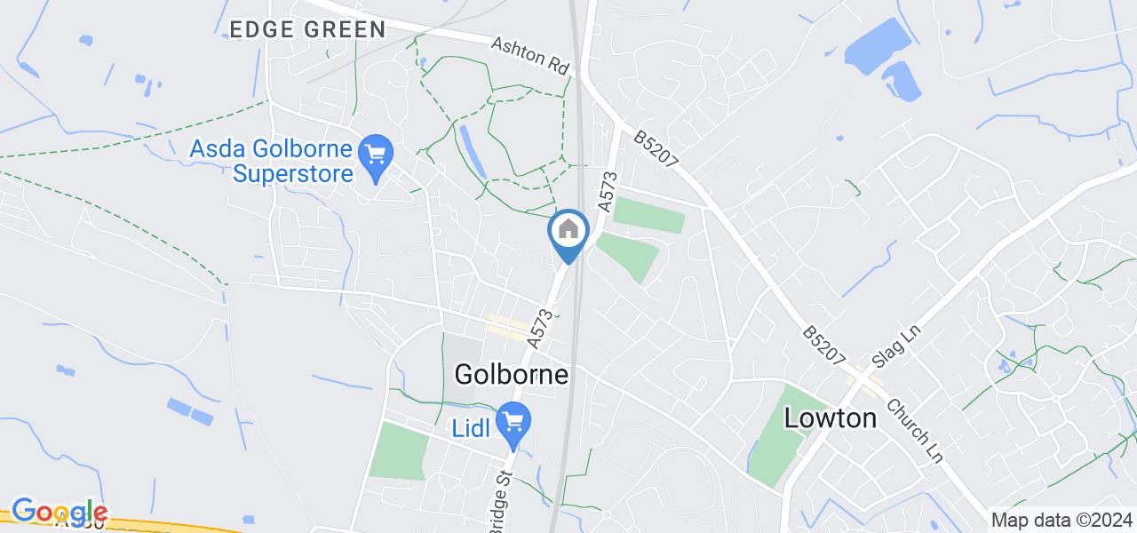 Golborne, Warrington 2 Bed Flat, High Street, WA3 To Rent Now for £