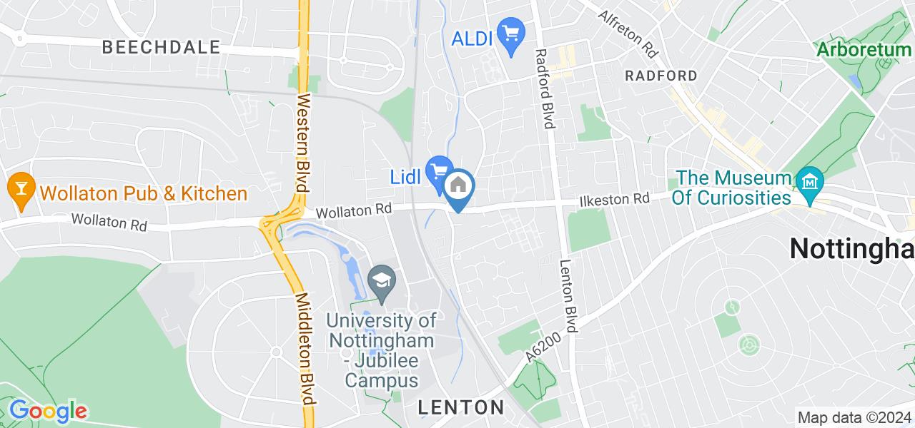 Nottingham 1 Bed Flat, Ilkeston Road, NG7 To Rent Now for £850.00 p/m