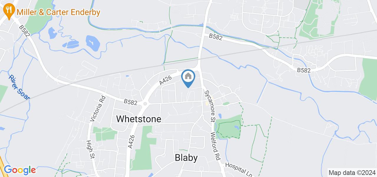 Blaby, Leicester 3 Bed Detached House, Leicester Road, LE8 To Rent