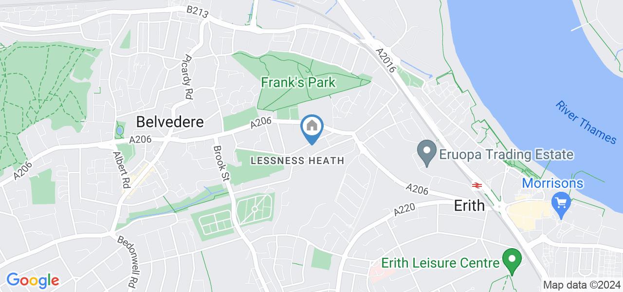 Erith Studio Flat, Lower Gf, DA8 To Rent Now for £1,000.00 p/m