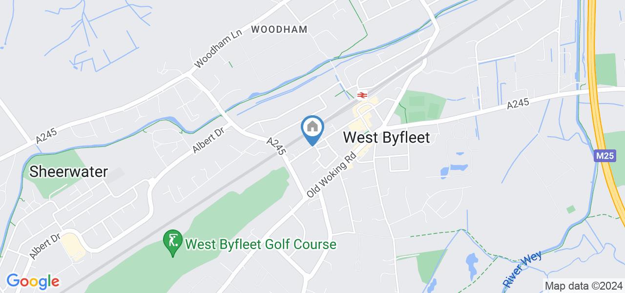 West Byfleet Room in a Shared House, Madeira Road, KT14 To Rent Now for £780.00 p/m