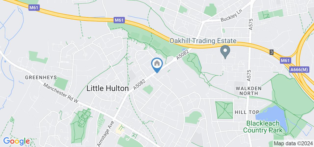 Little Hulton, Manchester 2 Bed Terraced House, Cleggs Lane, M38 To